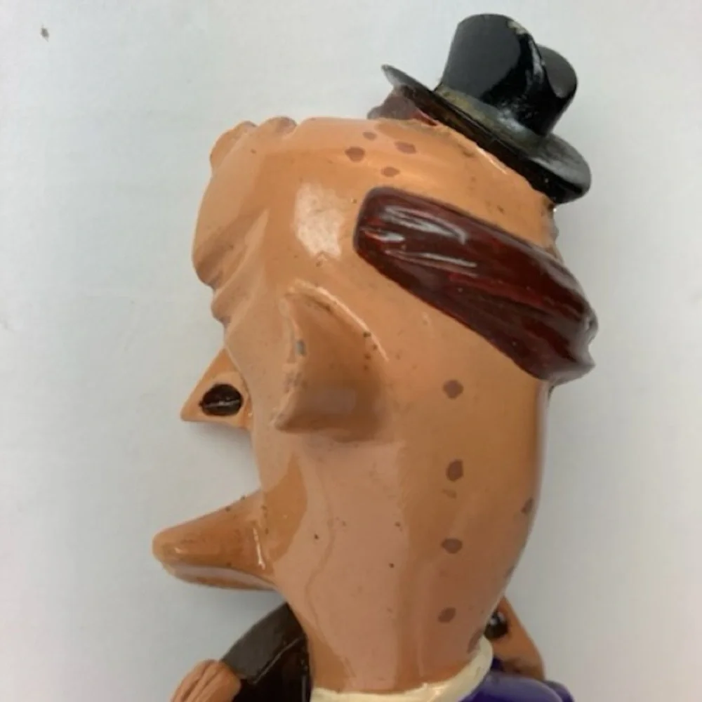 Lost Coast Brewery Downtown Brown Beer Tap Handle Duane Flatmo Art Figural VTG